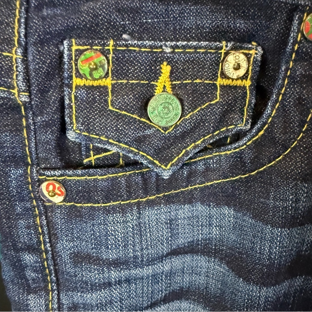 True Religion Cameron Denim western Y2K Made in the USA - Picture 4 of 14